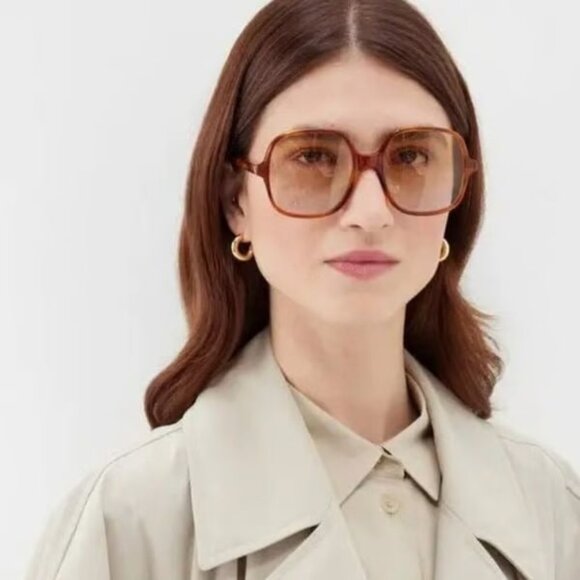 NEW CL40244U 52F CELINE SUNGLASSES HAVANA WOMEN EYEWEAR CELINE CL 40244U - Picture 4 of 12